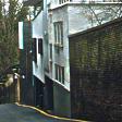 The Modern House, half-way up or half-way down Swain's Lane Highgate. On three sides the house has the Western Cemetery with the dark dank road as a relief - March 09