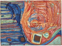 Friedensreich Hundertwasser Soleil enjoliv� par les sympt�mes de la maladie (The Symptoms of the Illness Beautify the Sun)