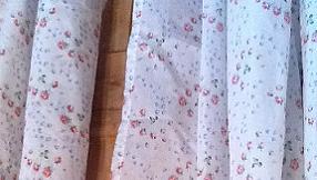 Sheer tap top Ikea curtains