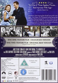 It's A Wonderful Life [Official UK DVD] [2016] - Back Cover