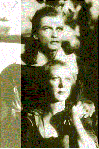 Jean Marais and Josette Day in La Belle et la Bête