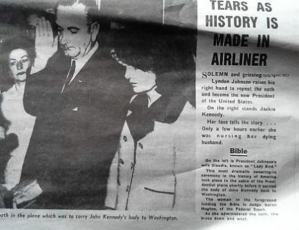 jfk assassinated daily mirror nov 23, 1963 newspaper edition
