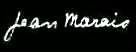 Jean Marais Signature