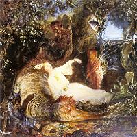 John Anster Fitzgerald - The Captive Dreamer  Fine Art Print