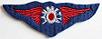 lambretta wings embroidered patch
