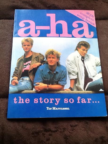 a-ha The Story So Far Paperback Book 1986