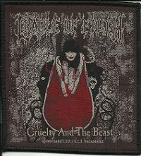 Cradle of Filth Cruelty & The Beast 1999 patch