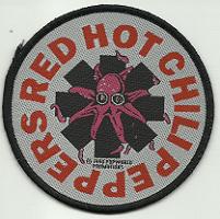 Red Hot Chili Peppers Octopus 1990 Official Woven Patch