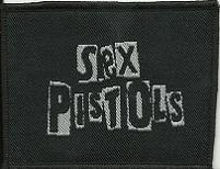 Sex Pistols B&W Logo patch