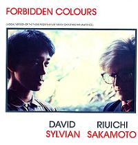David Sylvian/Ryuichi Sakamoto - Forbidden Colours UK 12 vinyl