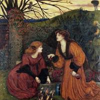 Marie Spartali Stillman Pharmakeutria (Brewing The Love Philtre) Fine Art Print