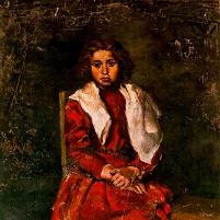 Picasso - Child With Bare Feet, 1893