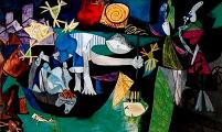 Picasso Night Fishing at Antibes (1939)