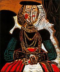 Picasso Bust of a Woman, after Cranach (1957)