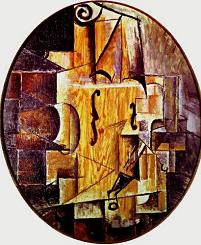 Picasso The Violin (1912)