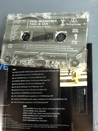 Paul McCartney Paul Is Live Cassette