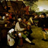 Pieter Bruegel the Elder - The Peasant Dance, 1568