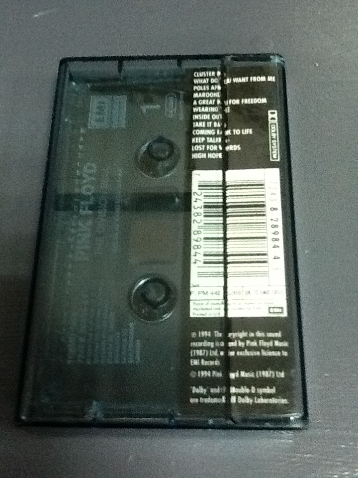 Pink Floyd The Division Bell Cassette