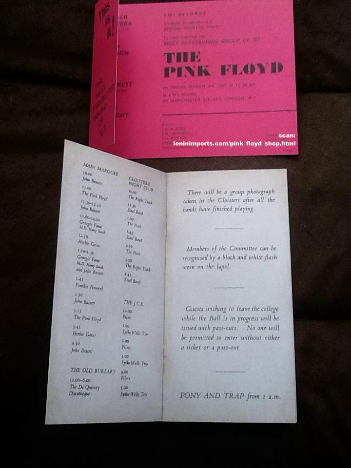 Treasures of Pink Floyd Hardcover Book