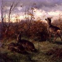 Rosa Bonheur - Roe deer Fine Art Print
