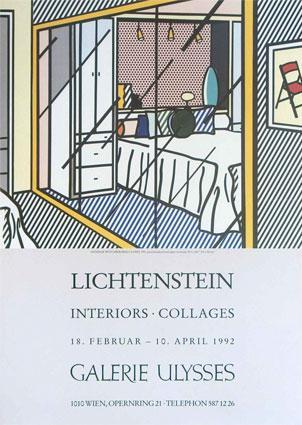 Roy Lichtenstein Interior with Mirrored Closet, 1991 Art Print