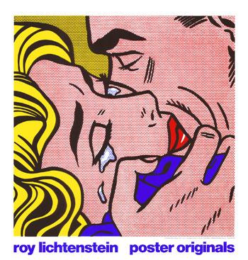 Roy Lichtenstein The Kiss IV Serigraph
