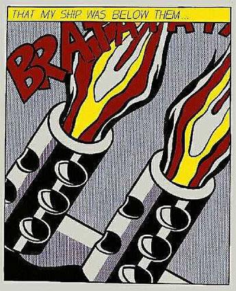 Roy Lichtenstein As I Opened Fire III