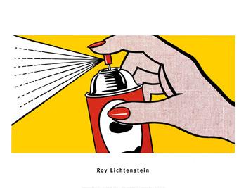 Roy Lichtenstein Spray Art Print