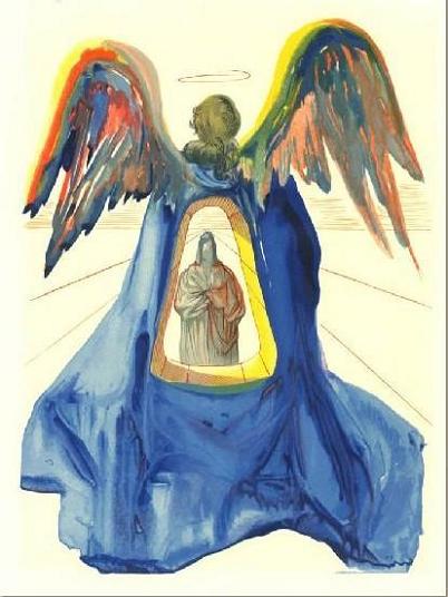 Salvador Dali DC Purgatoire 33 - Dante purifie Limited Edition Art Print