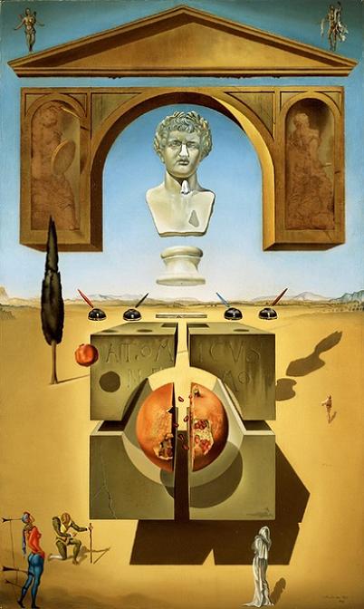 Salvador Dali Dematerialization Art Print