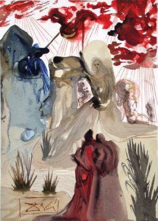 Salvador Dali DC Purgatoire 28 - La divine foret Limited Edition Art Print