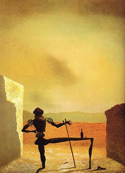 Salvador Dali The Ghost of Vermeer Art Print