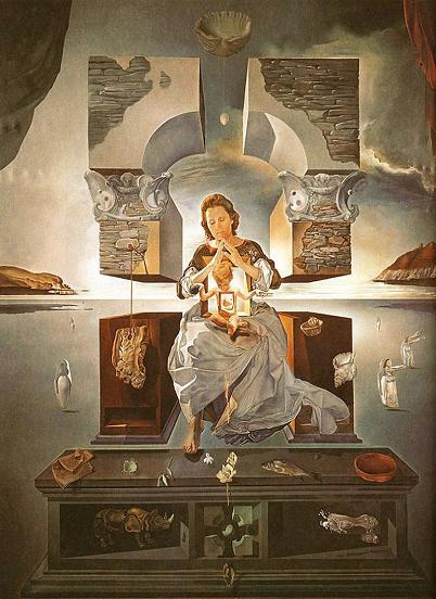 Salvador Dali Madonna of Port Lligat Art Print