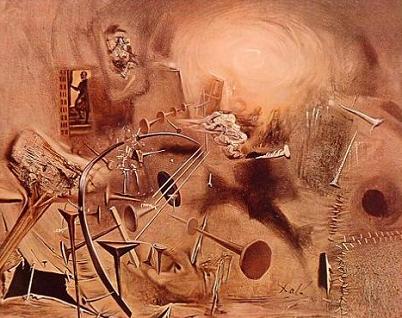 Salvador Dali Maelstrom Art Print