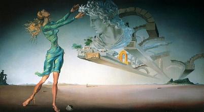 Salvador Dali Mirage Art Print