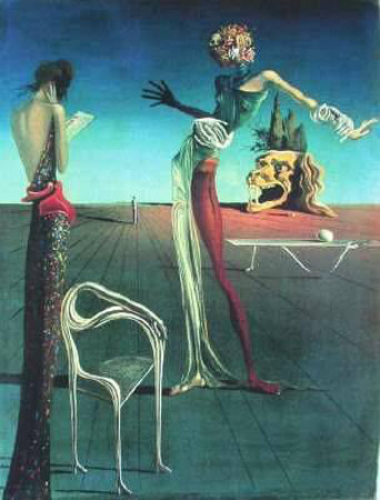 Salvador Dali Ship and Fruits Limited Edition Art Print