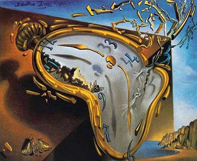 Salvador Dali :: Soft Watch at the Moment of First Explosion, c.1954 Poster