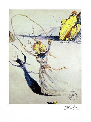 Salvador Dali Transcendant Passage Art Print