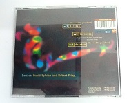 David Sylvian And Robert Fripp Darshan UK & Europe CD, Maxi-Single (1993) - Back Cover