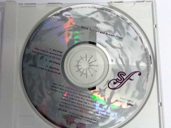 David Sylvian And Robert Fripp Darshan Japan CD, Maxi-Single (1993) - CD