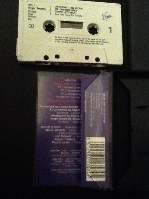 Alchemy : An Index of Possibilities UK Numbered Cassette 1985