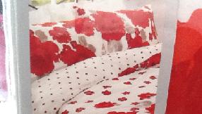 King size quilt cover + two standard pillow cases