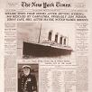 Titanic
New York Times front page