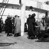 Titanic, Survivors Aboard Rescue Ship Carpathia: Unidentified Group on Deck, 1912