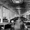 The Dining Room of the RMS Titanic, Which Sank after Hitting an Iceberg on its Maiden Voyage, 1912