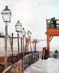 Vincent van Gogh Montmartre Print