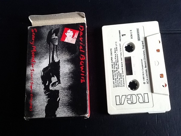 David Bowie Scary Monsters (And Super Creeps) / Because You're Young Cassette Single