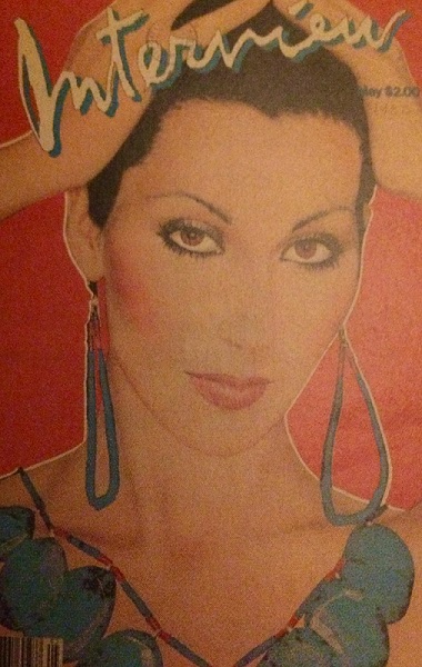 Andy Warhol Interview Magazine Cher Cover