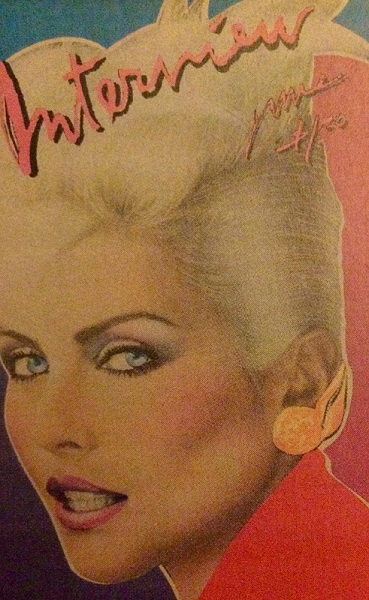Andy Warhol Interview Magazine Debbie Harry Cover