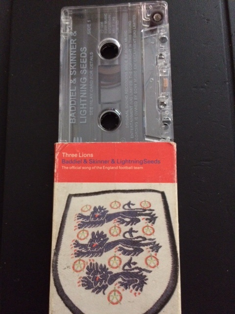 Baddiel & Skinner & Lightning Seeds - Three Lions Cassette, Single (UK) (1996)